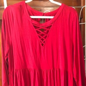 EUC super soft Torrid blouse size 1